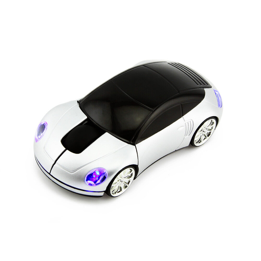 VAORLO 2.4Ghz Wireless Car Mouse USB 1600 DPI Optical Mini 3D Mice Computer Mouse For Kids Laptop Notebook PC